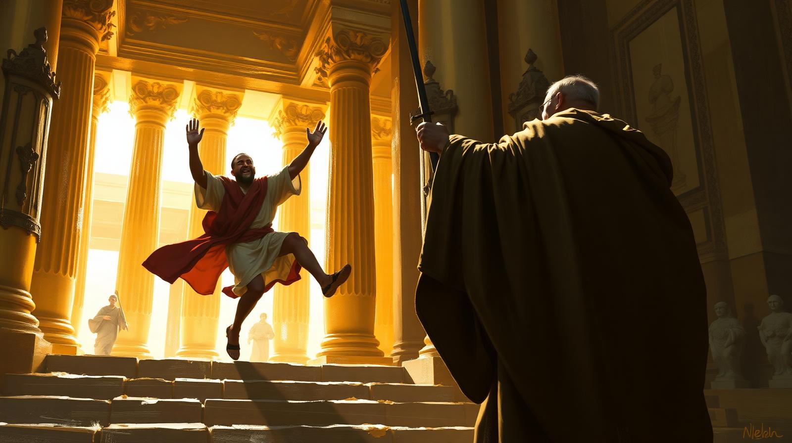 The Lame Man Healed at the Gate