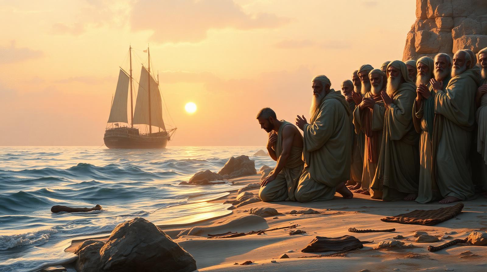 The Farewell at Miletus
